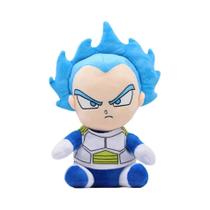 Bonecos de Pelúcia Dragon Ball Z - Goku, Vegeta, Trunks e Gohan (20cm)