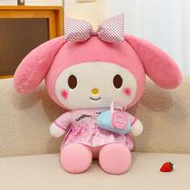 Bonecos De Pelúcia Kawaii Sanrio Kuromi My Melody Cinnamoroll 45/60cm Almofada Macia Figura De Anime Bonecos De Pelúcia Kawaii Sanrio Kuromi My Melody Cinnamoroll 45/60cm Almofada Macia Figura De Anime