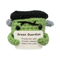 Bonecos De Vampiro Fantasma De Crochê Para Halloween, Pelúcia Pocket Com Energia Positiva, Decoração