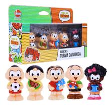 Bonecos de Vinil Dedoches Turma Da Mônica Miniaturas 5 Peças Bonecos de Vinil Dedoches Turma Da Mônica Miniaturas 5 Peças