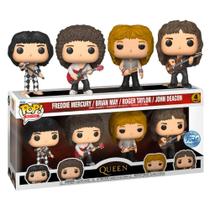 Bonecos de vinil Funko Pop! Pacote com 4 pedras: Queen Freddie Mercury