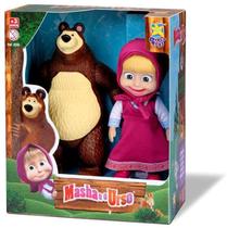 Bonecos De Vinil Masha E Urso 8117 Diver Toys