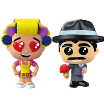 Bonecos Dona Florinda E Girafales - Chaves Fandom Box Lider