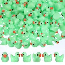 Bonecos em miniatura Mini Resin Ducks, 150 unidades para artesanato de bricolage