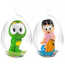 Bonecos em Vinil Horácio e Rosinha Ovo de Páscoa Médio Líder