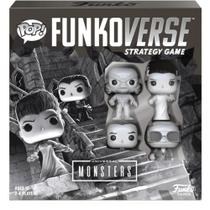 Bonecos Funkoverse Universal Monsters - Pacote com 4 Miniaturas Funko