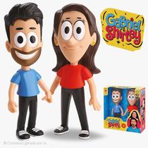 Bonecos Gashi - Gabriel e Shirley Youtubers em vinil macio