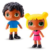 Bonecos Gêmeos Menino E Menina Belatrix E Max 5125 - Silmar Bonecos Gêmeos Menino E Menina Belatrix E Max 5125 - Silmar