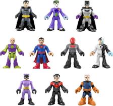 Bonecos Imaginext DC Super Friends do Batman - Fisher-Price (10 Unidades)