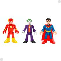 Bonecos Imaginext Flash Superman Coringa 25cm GPT44 - Mattel