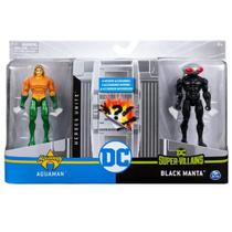 Bonecos Liga da Justiça Aquaman e Black Manta 2194