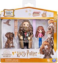 Bonecos Maginal Minis Hermione e Hagrid Coleção Wizarding World Harry Potter Sunny