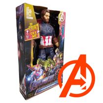 Bonecos Marvel Titan Hero Series C/ Luz e Som Grande 30cm