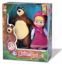 Bonecos Masha E O Urso 8117 - Diver Toys