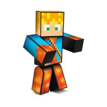 Bonecos Minecraft Youtubers George Lydia Lopers Problems
