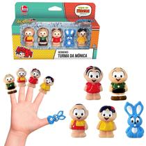 Bonecos Miniatura Turma Da Mônica Dedoches - Lider Brinquedos