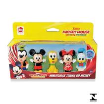 Bonecos Miniaturas Turma Do Mickey Dedoche - Lider Brinquedos - Líder Brinquedos