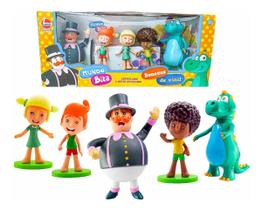Bonecos Mundo Bita Família 5 Personagens De Vinil Original Lider Brinquedos Presente Infantil 3anos+