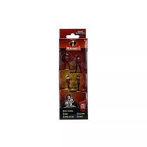 Bonecos Nano Metalfigs Os Incríveis 2 - Kit com 5 Personagens Bonecos Nano Metalfigs Os Incríveis 2 - Kit com 5 Personagens