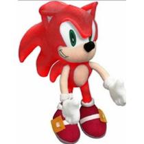 Bonecos Pelucia Sonic Grande 50cm Material Antialergico Envio Imediato