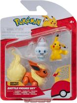 Bonecos Pokémon Pikachu Flamara Gelatini Sunny - 3423 Bonecos Pokémon Pikachu Flamara Gelatini Sunny - 3423
