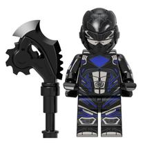 Bonecos power rangers blocos de montar