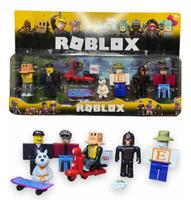 Conjunto de brinquedos boneco roblox criancas 24 pecas