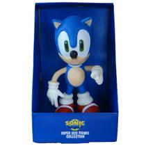 Bonecos Sonic Collection Grande 25cm Caixa Azul - Super Size Figure Collection