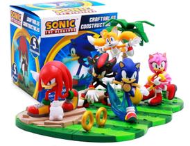 Bonecos Sonic Montáveis Sortidos Série 3 - 5-10 Peças 8,25cm - Dc Toys & Geeks