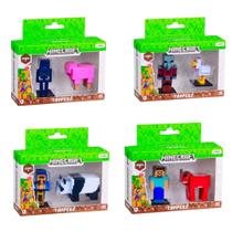Bonecos Sortidos do Minecraft Série 2 (Pack Unitário) Multikids - BR2553 Bonecos Sortidos do Minecraft Série 2 (Pack Unitário) Multikids - BR2553