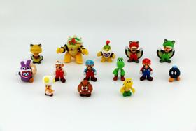 Bonecos Super Mario 2.5 Polegadas Colecionáveis