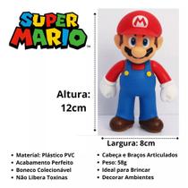 Bonecos Super Mario Luigi Yoshi - WELLKIDS