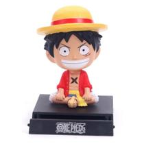 Bonecos Suporte para Telefone One Piece Decoração de Carro, Casa, Bolo de Festa