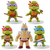 Bonecos Tartarugas Ninja kids 4 Bonecos + Krang Bonecos Tartarugas Ninja kids 4 Bonecos + Krang
