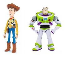 Bonecos Toy Story Woody e Buzz com Som