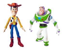 Bonecos Toy Story Woody E Buzz Lightyear Coleção - Disney Bonecos Toy Story Woody E Buzz Lightyear Coleção - Disney