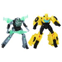Bonecos Transformers EarthSpark Bumblebee e Mo Malta de 12,5 cm