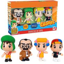 Bonecos Turma Do Chaves Quico Dona Florinda Senhor Barriga Brinquedo Decorativo Para Colecionar- Líder Brinquedos
