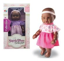 Bonequinha Boneca Negra Sapekinhas Bebê Brinquedo Infantil