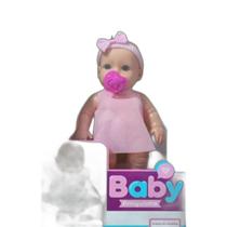 Bonequinha Encantadora Lacinho E Roupinha Sua Filha Ideal