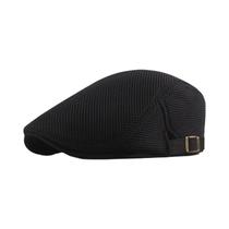 Bonés Ajustáveis De Malha Para Homens, Estilo Newsboy, Ventilados Para Primavera E Verão, Boinas De