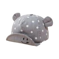 Bonés De Algodão Para Bebês, Boné De Verão Com Aba Para Meninas E Meninos, Boné De Sol Macio 3D Para Bonés De Algodão Para Bebês, Boné De Verão Com Aba Para Meninas E Meninos, Boné De Sol Macio 3D Para