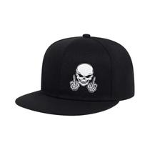 Bonés De Beisebol Unissex Ajustáveis Com Bordado De Dedo De Esqueleto, Estilo Hip-hop, Para Bonés De Beisebol Unissex Ajustáveis Com Bordado De Dedo De Esqueleto, Estilo Hip-hop, Para