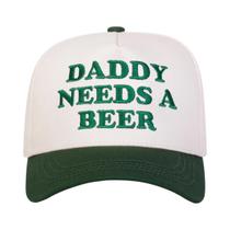 Bonés De Beisebol Unissex Ajustáveis DADDY NEEDS a BEER Com Bordado De Letras, Chapéu Esportivo
