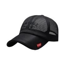 Bonés De Beisebol Unissex Em Malha Com Visor Bordado Para Proteção Solar, Moda Ao Ar Livre, Chapéu Bonés De Beisebol Unissex Em Malha Com Visor Bordado Para Proteção Solar, Moda Ao Ar Livre, Chapéu