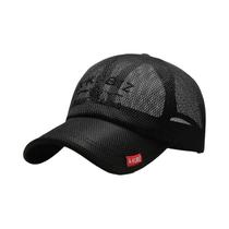 Bonés De Beisebol Unissex Em Malha Com Visor Bordado Para Proteção Solar, Moda Ao Ar Livre, Chapéu