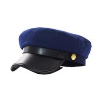 Bonés De Couro Unissex Estilo Militar Para Mulheres, Chapéus De Capitão Para Esportes Ao Ar Livre