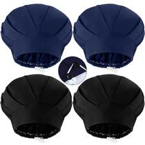 Bonés de enfermeira ajustáveis de algodão Bunnycool, pacote com 4 Bonés de enfermeira ajustáveis de algodão Bunnycool, pacote com 4