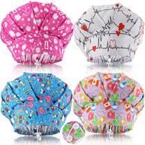 Bonés de enfermeira Bouffant ajustáveis Bunnycool de algodão