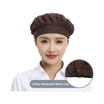 Bonés De Trabalho Unissex Em Malha Respirável Para Café, Bar, Cozinha, Restaurante, Hotel, Padaria,